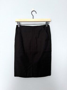 NWT Loft Pencil Skirt (Black) 0P